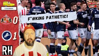 Sack them ALL  Sunderland 01 Millwall  Pathetic Performance [upl. by Kele]