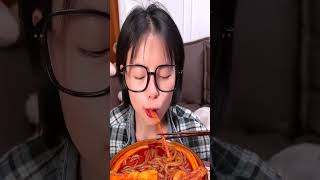 MUK BANG  ASMR EATING CHINESE MIX KOREAN FOOD YUMfood mukbangyou eatingvideos [upl. by Wilonah]