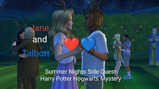 Summer Nights with Talbott Winger Side Quest Hogwarts Mystery [upl. by Welcy477]