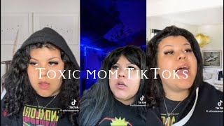 Toxic mom TikTokscredit to officialxmookie on tiktok [upl. by Einahpit]