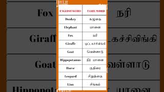 English words with Tamil meaning 794  Spoken English in Tamil  English vocabulary Tamil meaning [upl. by Sower]