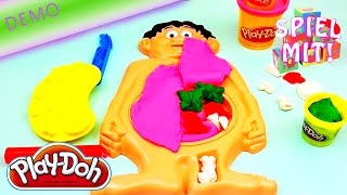 Play Doh doctor playset deutsch  Doktor spielen mit Knete Demo [upl. by Aniham]