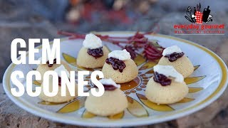 Marksies Roast Wattle Seed Cheese Topped Damper and Gem Scones  Everyday Gourmet S8 E88 [upl. by Nezah]