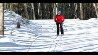 Cross Country Skiing Downhill Terrain Tips [upl. by Llehcal169]