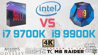 INTEL i9 9900K vs i7 9700K Benchmark and Test in 5 Games [upl. by Ajar63]