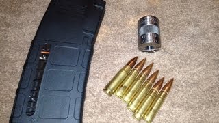 Hand loading 300 AAC Blackout 147 grain FMJBT 762x35mm [upl. by Ylhsa44]