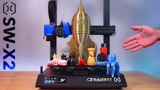 Artillery Sidewinder X2  3D Printer  Unbox amp Setup [upl. by Agnes]