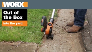 WORX GT 30 Grass Trimmer  Out of The Box [upl. by Iaverne751]