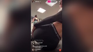 COI LERAY WORKING OUT…SAYS AFTER TOUR SHE MIGHT BUY SOME Tties [upl. by Iilek]