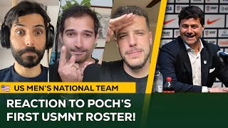 USMNTS New Manager POCHETTINOS First Roster Reaction [upl. by Lucey]