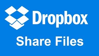 How to Use Dropbox to Share Files [upl. by Leggett556]