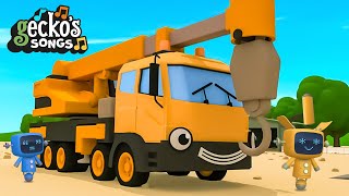 The Crane Song｜Geckos Garage｜Songs For Kids｜Learning Videos For Toddlers [upl. by Oicnaneb]