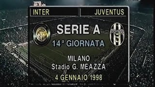 InterJuventus 10 199798  INTER TV Youri Djorkaeff [upl. by Anilam]