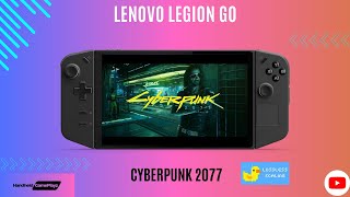 Legion Go Cyberpunk 2077  native performance  lossless scaling v272 performance [upl. by Yor]