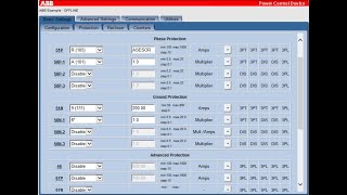 AFSuite ABB  Configuración de Reconectador [upl. by Ylehsa]