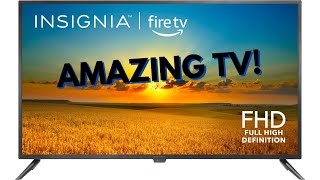 Insignia 42 Inch TV Review for my Garage [upl. by Ahselak]