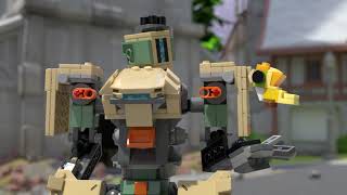 Heroes of Overwatch Bastion – LEGO Overwatch Collectibles – 75974 [upl. by Bussy]