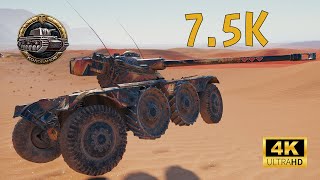 Panhard EBR 75 FL 10 • 75K DAMAGE 9 FRAGS • 1 vs 5 KOLOBANOV • WoT Gameplay [upl. by Josee]