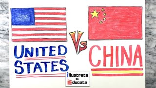 United States China Conflict Explained 2023  United States Vs China  China Vs United States [upl. by Adehsar]