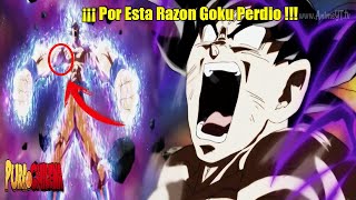 ¿Que Le Pasó A Goku ¿Por Qué Perdió Contra Jiren Efecto Kaioken  Purachilena [upl. by Stacie97]