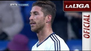 Expulsión de Sergio Ramos por doble tarjeta amarilla  HD [upl. by Adnirol]