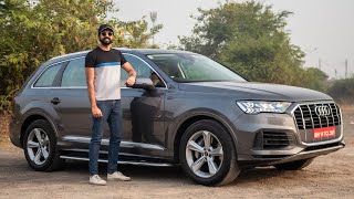 Audi Q7 Facelift  55 TFSI Is Fast But Diesel Is Missed  Faisal Khan [upl. by Eikcuhc130]