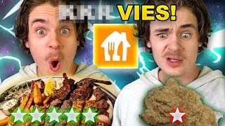 Beste Vs Slechtste Thuisbezorgd Restaurant Origineel [upl. by Derby439]