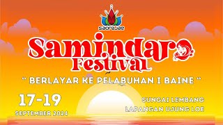 SAMINDARA FESTIVAL 2024 [upl. by Tewell489]