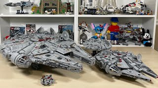 Ultimate Millennium Falcon Comparison 2017 2019 2021 and 2024 [upl. by Enrobialc]