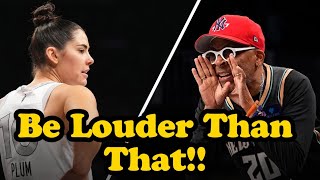 Kelsey Plum Calls Out Spike Lee WNBA Playoffs Drama Unfoldsquot [upl. by Haase]