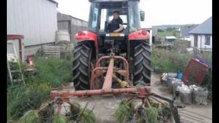 Toms Silage Wrap  Tractor Factor 2011 [upl. by Arhas39]