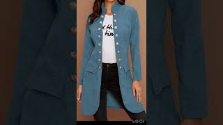 Top 10 Long Coats amp Jacket Design Ideas For Girls [upl. by Rebme449]