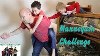 Family Mannequin Challenge [upl. by Ellerehs]