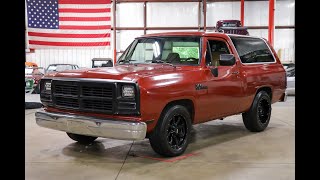 1992 Dodge Ramcharger For Sale  Walk Around [upl. by Sisely710]