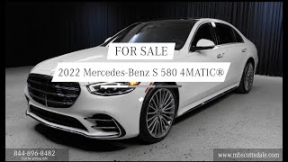 Certified 2022 MercedesBenz SClass S 580 4MATIC® Sedan MB Scottsdale [upl. by Ritter]