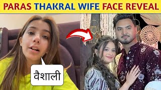 Sneha Sachdeva Angry REACTION on Paras Thakral Wife FACE REVEAL 🤯  Paras Thakral Wife Face Reveal [upl. by Caswell]