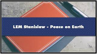 LEM Stanislaw Peace on Earth Audiobook [upl. by Naesyar]