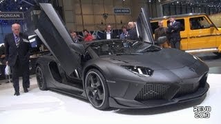 Mansory Aventador quotCarbonadoquot 1 of 6  2013 Geneva Motor Show [upl. by Calise]