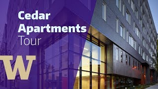 UW HFS  Cedar Apartments Virtual Tour [upl. by Rother]