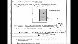 Edexcel IAL Physics Unit 2 May 2024 Q1115 edexcelphysics [upl. by Katzir]