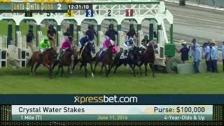 Crystal Water Stakes Calbreds  Saturday June 11 2016 [upl. by Lyrem126]