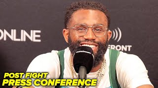 Jaron Ennis vs David Avanesyan • Full Post Fight Press Conference • DAZN BOXING [upl. by Nylessoj]