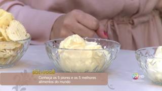 Conheça os 5 piores e os 5 melhores alimentos do mundo [upl. by Sergio940]