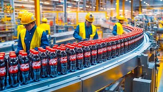 CocaCola Production Process in Factory  Coca Cola in Factory  Secret Process [upl. by Inavoy]