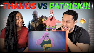 Verbalase quotThanos Vs Patrick Cartoon Beatbox Battlesquot REACTION [upl. by Justinn]