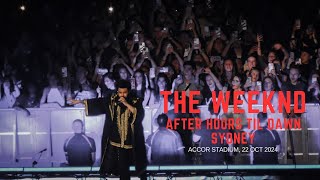 The Weeknd  After Hours Til Dawn Tour l SYDNEY Night 1 l [upl. by Dougie]