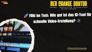 “🚀 Fliki im Test Wie gut ist das KITool für schnelle VideoErstellung 🎥” [upl. by Filiano846]