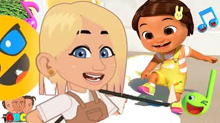 Head Shoulders Knees and Toes  ABCe Kids TV  Nursery Rhymes  Kids Songs [upl. by Nerrawed]