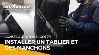 Tuto IZYSCOOT 9  Installer un tablier et des manchons [upl. by Ardnik186]