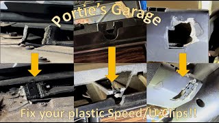 Plastic Trim Clip Repair  Plastic Welding  83 Mustang Foxbody Restoration Project [upl. by Ayana]